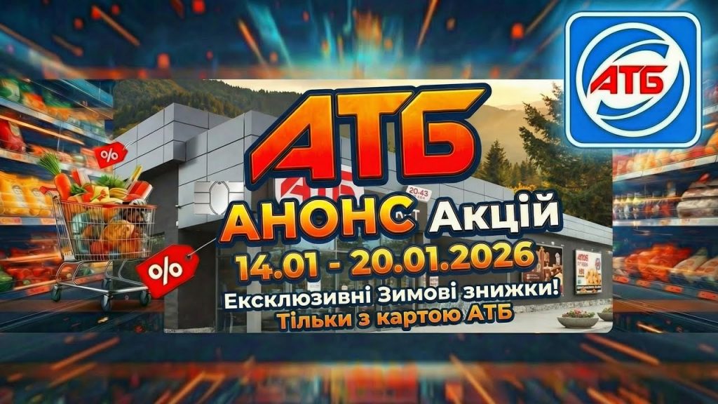 Як заощадити в АТБ в акції «Зимові знижки» з 14 по 20 січня