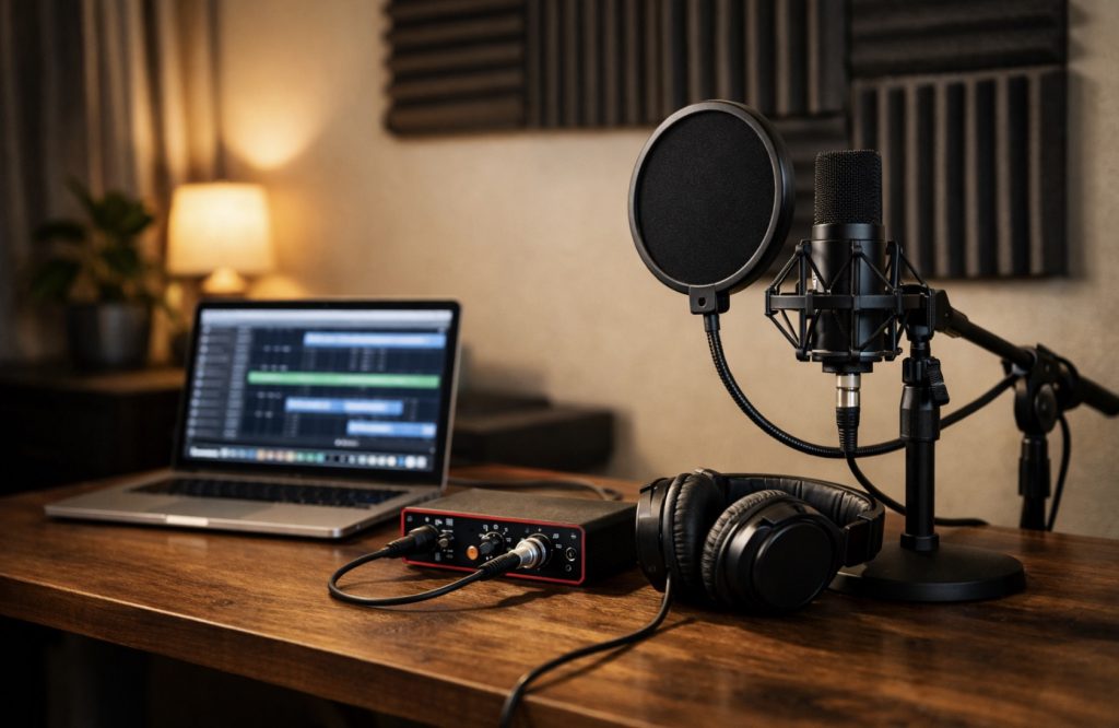 Обладнання для студії звукозапису