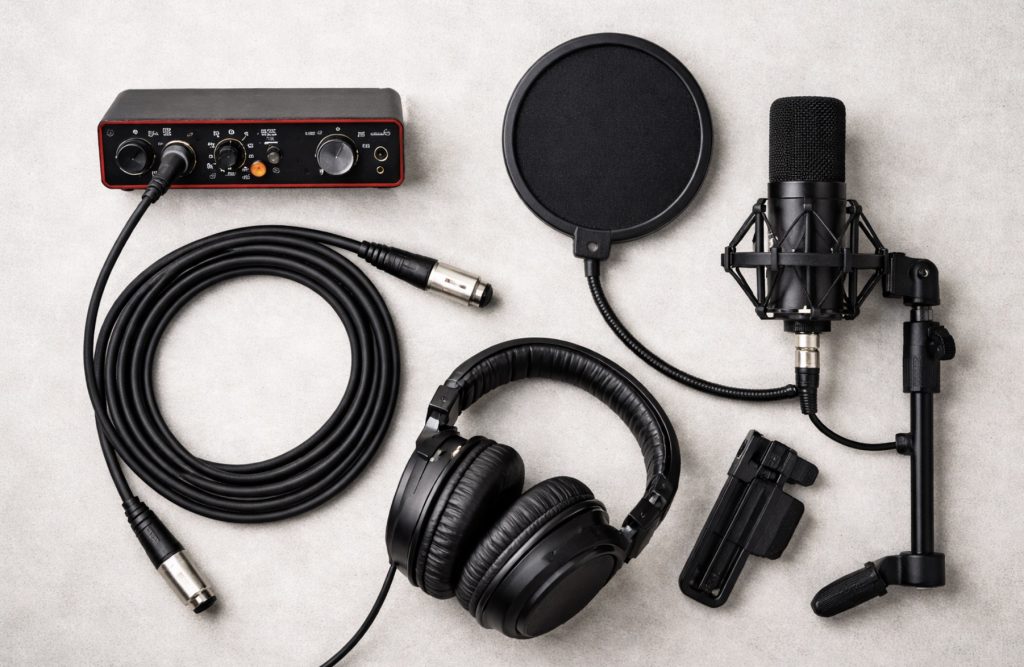 Обладнання для студії звукозапису: що потрібно на старті та як зібрати сетап під свій бюджет