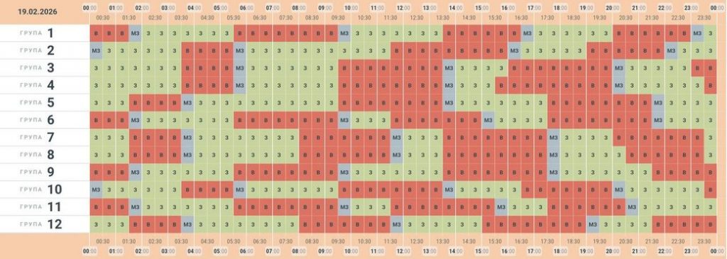 Як вимикатимуть світло в Чернівецькій області 19 лютого: години та черги