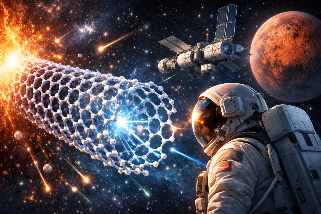 Що за наноматеріал розробляють у США і як він може зробити польоти на Марс безпечнішими