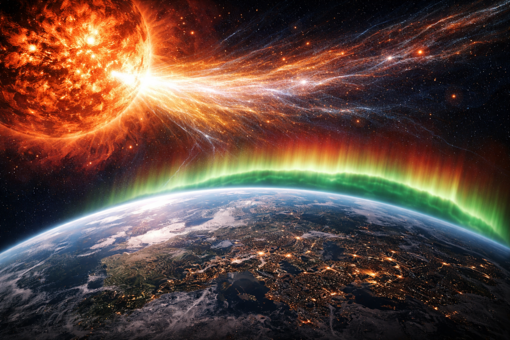 Небезпечні магнітні бурі 24–25 березня: коли чекати удару і як пережити — прогноз по годинам і Kp-індекс