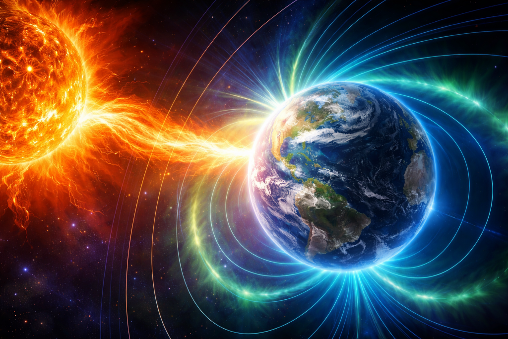 Чи будуть магнітні бурі 3–4 квітня: точний прогноз, пікові години та рівень Kp