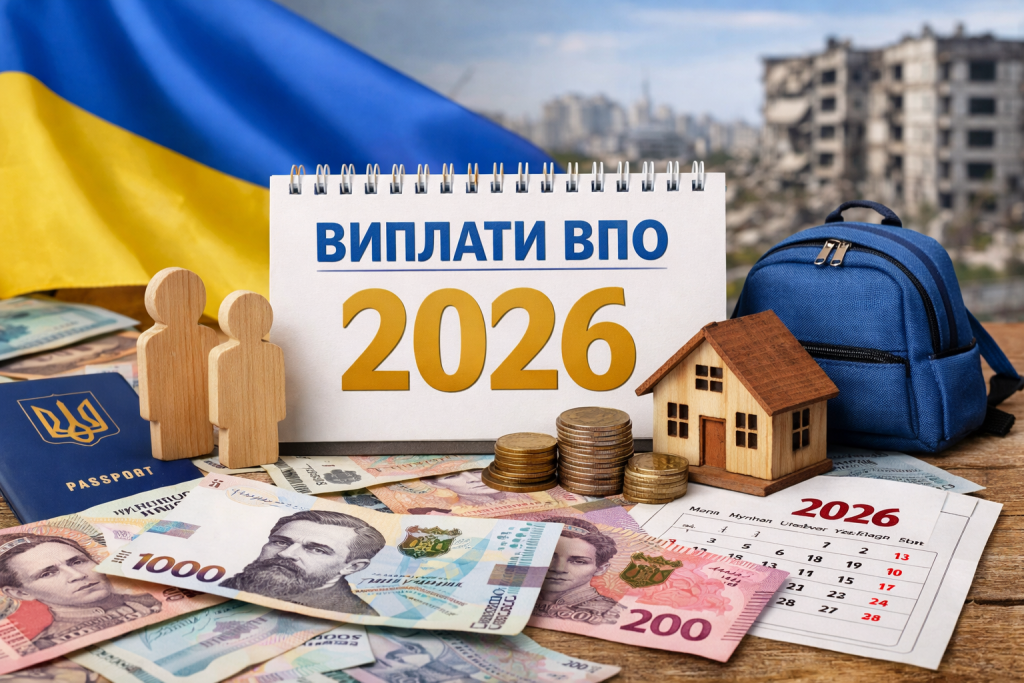 Як ВПО поновити виплати у 2026 році: хто має право та куди подавати заяву — інструкція