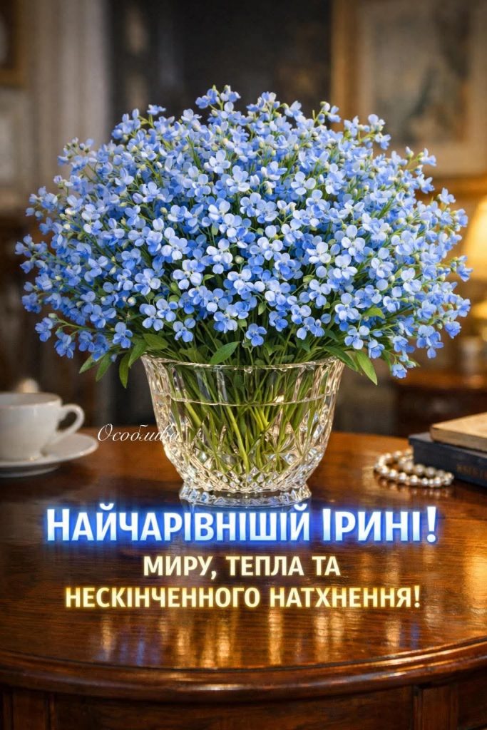 Привітання з Днем ангела Ірини у прозі, віршах та листівках: теплі слова для мами, подруги і колеги