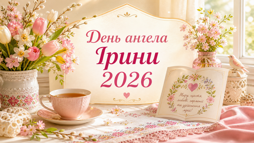 Привітання з Днем ангела Ірини у прозі, віршах та листівках: теплі слова для мами, подруги і колеги