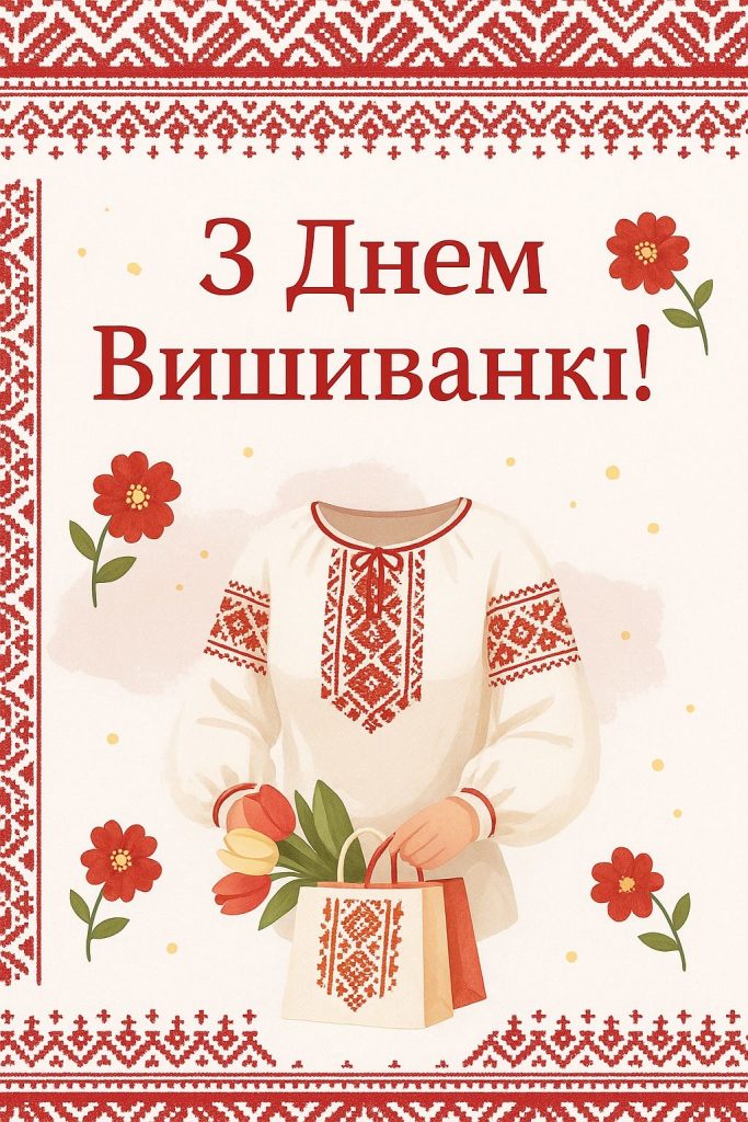 День вишиванки 2026: теплі і душевні привітання в прозі та віршах, короткі SMS та яскраві листівки