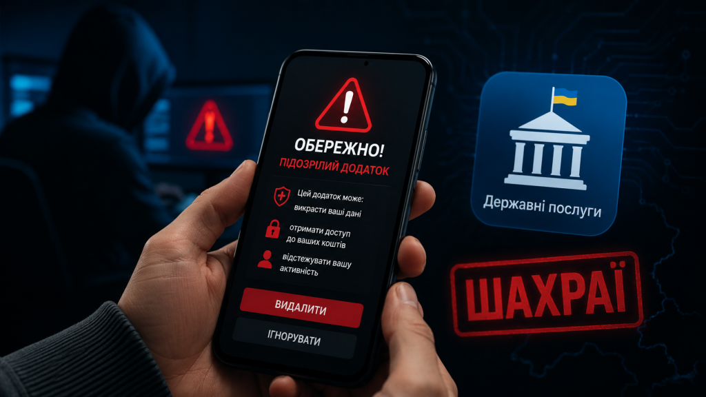 Фейкова «Дія» на телефоні: як розпізнати підробку та не віддати доступ шахраям Фейкова «Дія» на телефоні: як розпізнати підробку та не віддати доступ шахраям