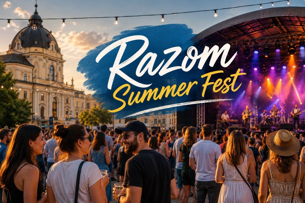 Razom Summer Fest у Чернівцях 26 липня: хто виступить, скільки коштують квитки та де купити онлайн Razom Summer Fest у Чернівцях 26 липня: хто виступить, скільки коштують квитки та де купити онлайн