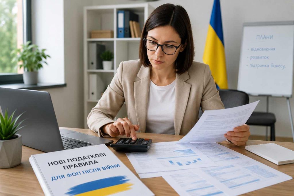 Єдиний податок для ФОП змінять після війни: нові правила, РРО та ПДВ за європейською моделлю Єдиний податок для ФОП змінять після війни: нові правила, РРО та ПДВ за європейською моделлю
