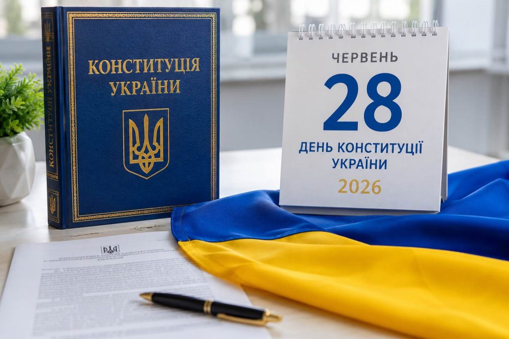 День Конституції України 2026: як святкуватимуть і чи буде вихідний 29 червня