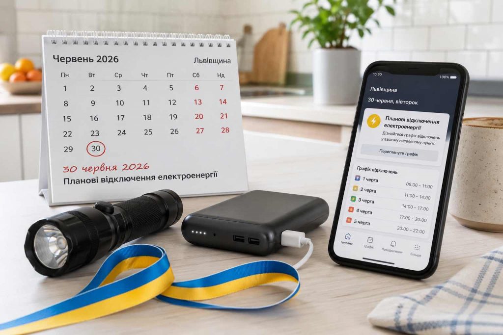 Відключення світла на Львівщині 30 червня: кого торкнуться графіки та як підготуватися