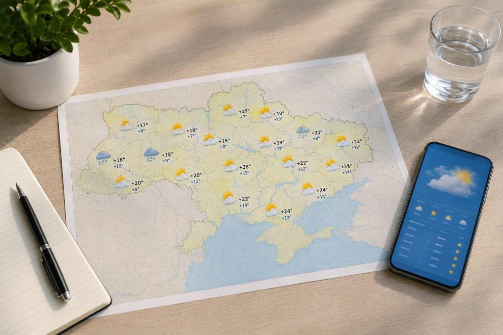 Коли спаде спека в Україні: детальний прогноз погоди на 3–5 липня