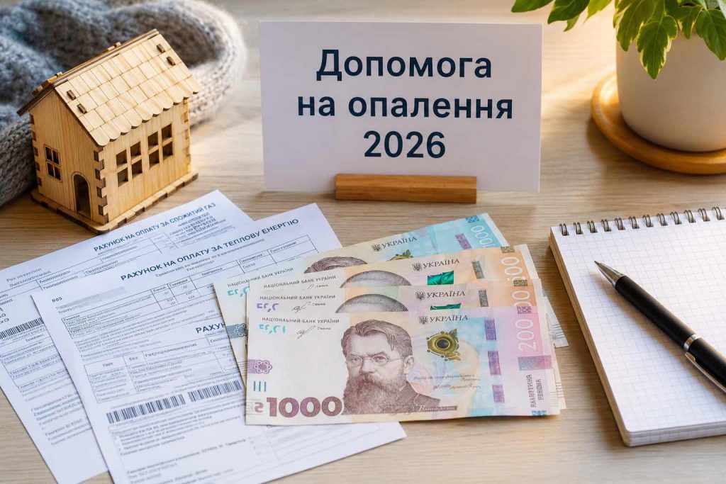 Допомога на опалення 2026: хто може отримати та як оформити виплату до 17 серпня Допомога на опалення 2026: хто може отримати та як оформити виплату до 17 серпня