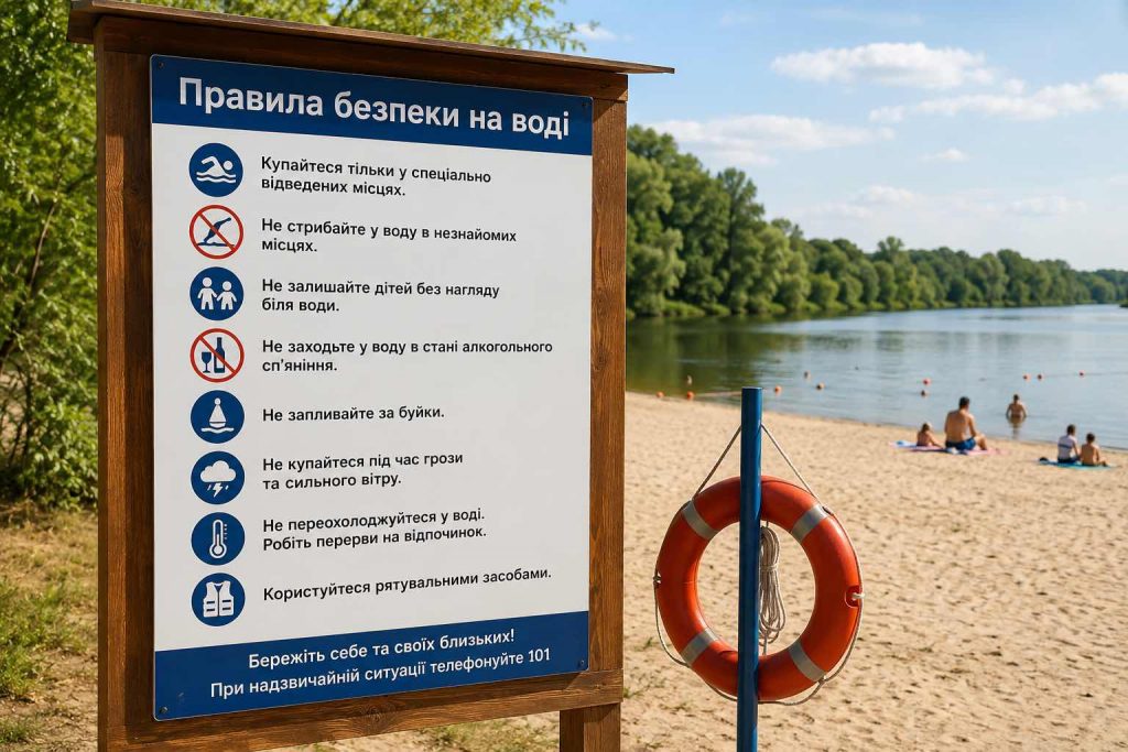 Де безпечно купатися в Хмельницькому: міський пляж, Південний Буг і поради для відпочинку у 2026 році