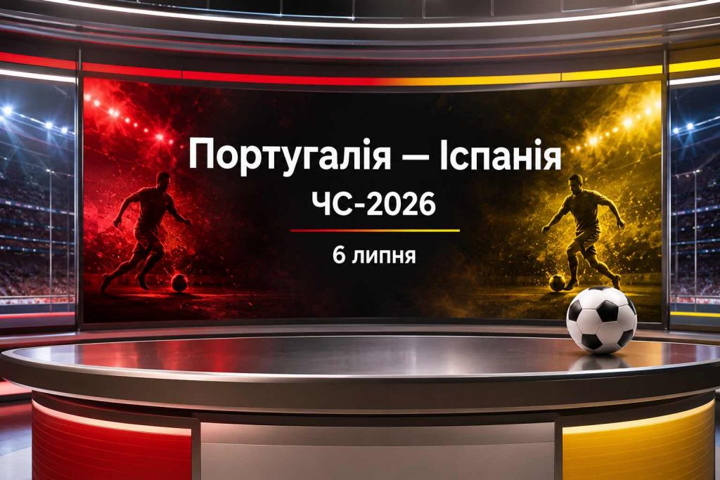Португалія — Іспанія на ЧС-2026: коли початок, які коефіцієнти і де дивитися онлайн 6 липня Португалія — Іспанія на ЧС-2026: коли початок, які коефіцієнти і де дивитися онлайн 6 липня