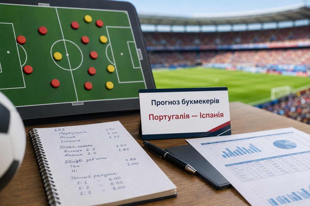 Португалія — Іспанія на ЧС-2026: коли початок, які коефіцієнти і де дивитися онлайн 6 липня