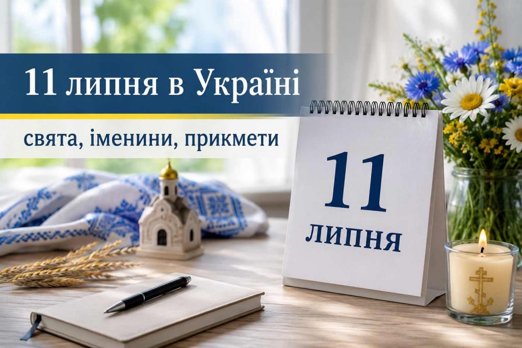 11 липня в Україні: повний календар свят, День ангела, церковне свято і прикмети