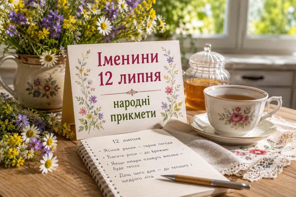 Яке свято в Україні 12 липня: церковна дата, іменини, прикмети і всі важливі події дня