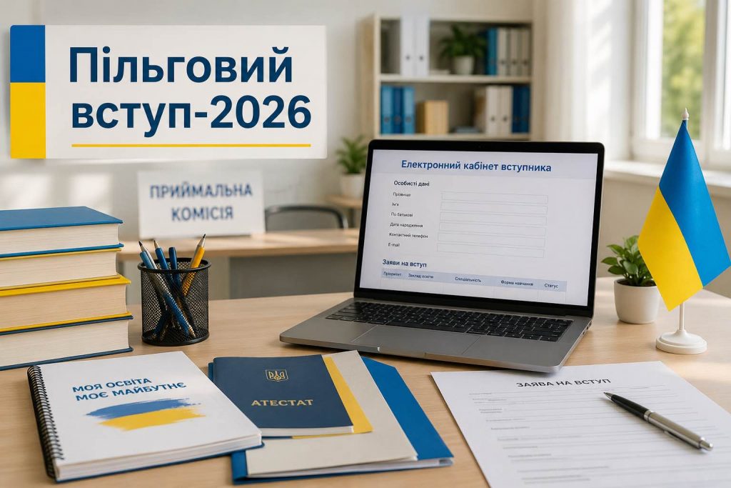 Пільговий вступ-2026 для абітурієнтів з ТОТ: що змінилося, які документи потрібні та куди можна вступити Пільговий вступ-2026 для абітурієнтів з ТОТ: що змінилося, які документи потрібні та куди можна вступити