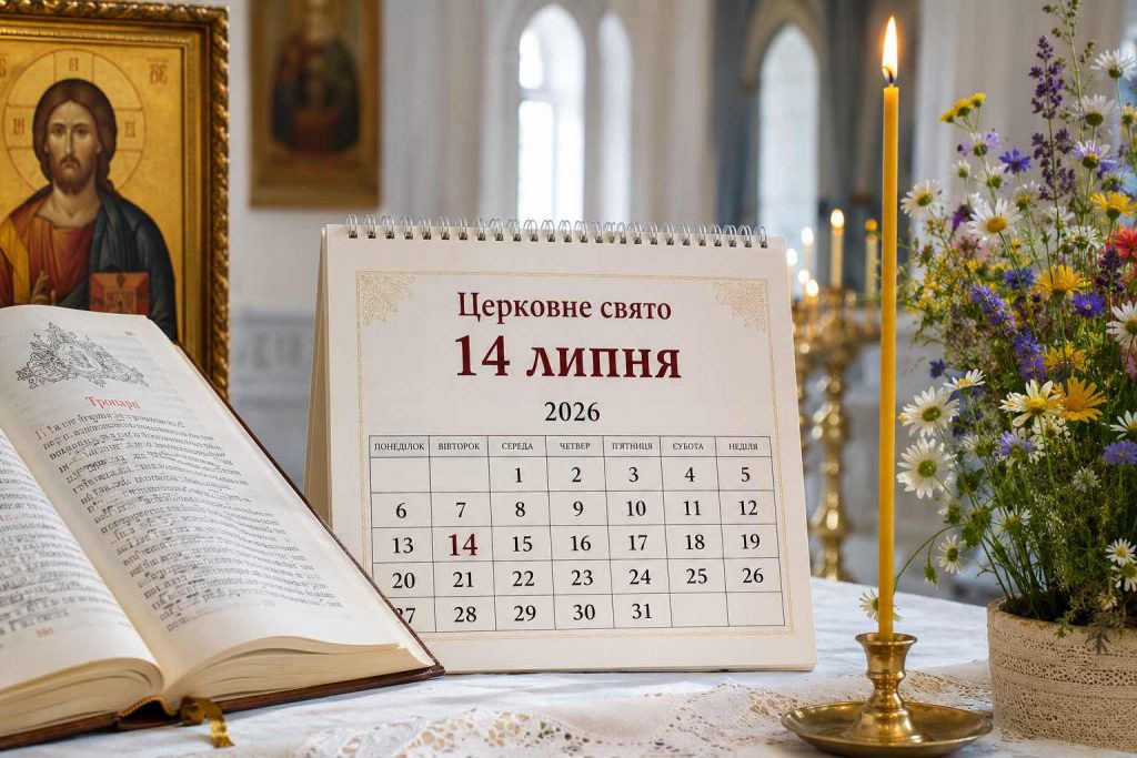 Що святкують в Україні 14 липня 2026 року: повний календар свят, іменини та прикмети