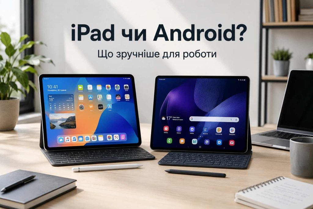 iPad чи Android: п’ять причин обрати планшет Apple у 2026 році iPad чи Android: п’ять причин обрати планшет Apple у 2026 році