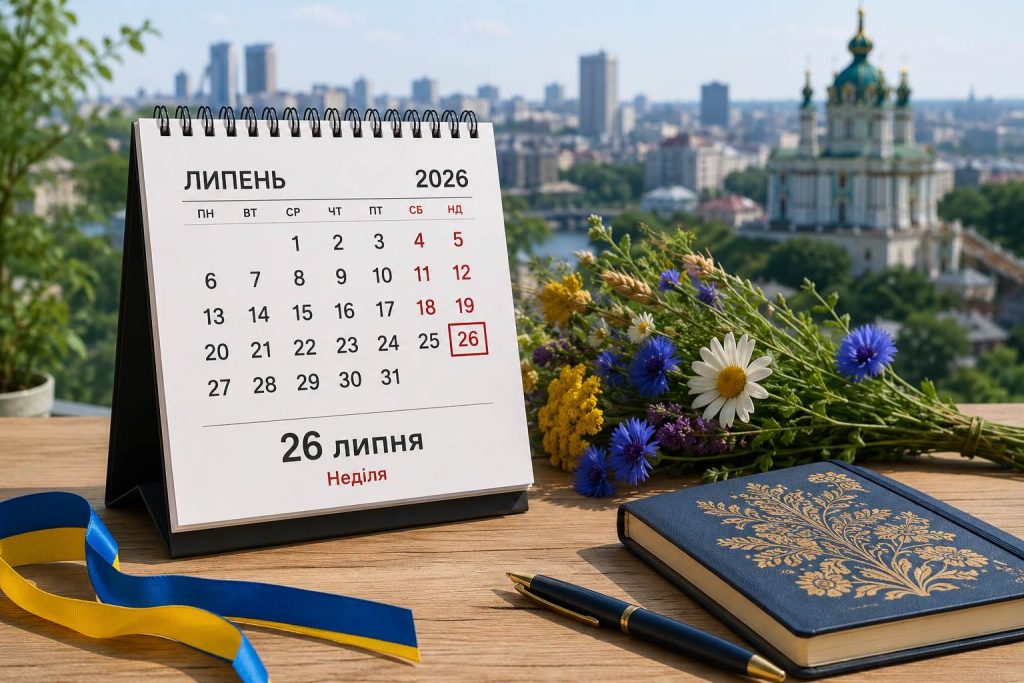 Що святкують в Україні 26 липня 2026 року: повний перелік свят, іменини та заборони