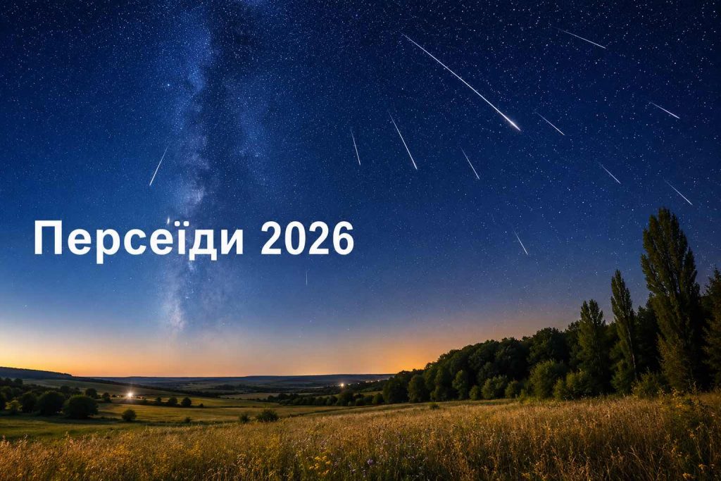 Персеїди 2026 в Україні: коли буде пік зорепаду та як його побачити Персеїди 2026 в Україні: коли буде пік зорепаду та як його побачити