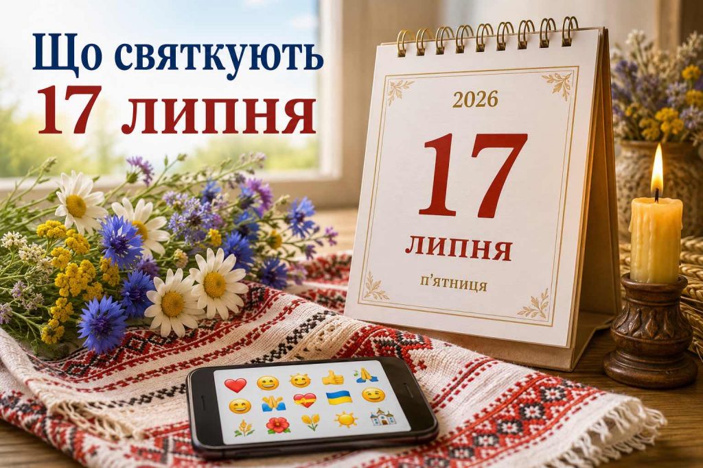 Що святкують в Україні 17 липня: повний календар подій, іменини та заборони Що святкують в Україні 17 липня: повний календар подій, іменини та заборони
