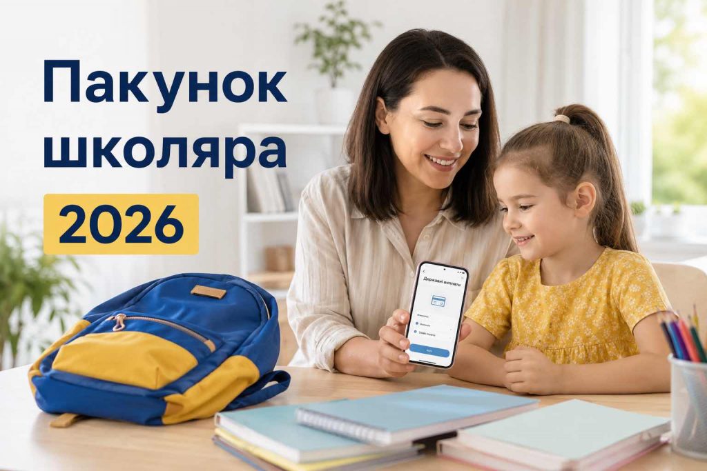 Як отримати Пакунок школяра у 2026 році: документи, строки та покрокова інструкція Як отримати Пакунок школяра у 2026 році: документи, строки та покрокова інструкція
