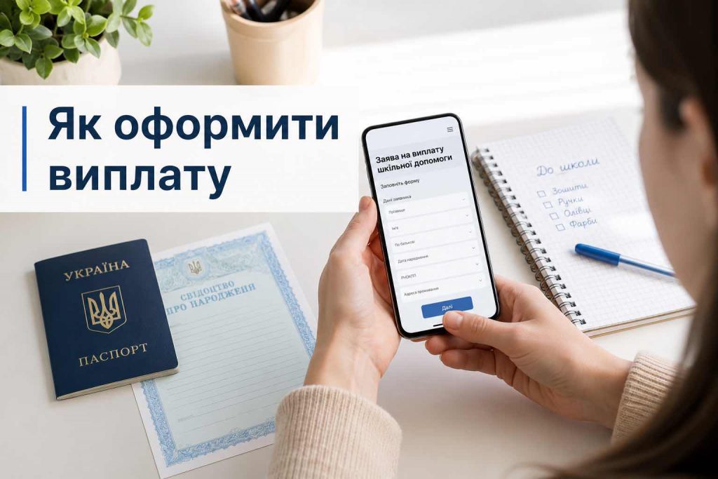 Як отримати Пакунок школяра у 2026 році: документи, строки та покрокова інструкція