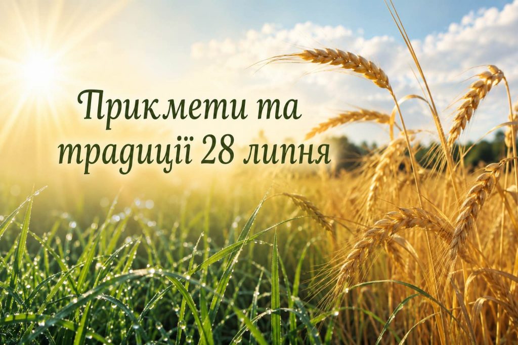 Що святкують в Україні 28 липня 2026 року: повний перелік свят, іменини та заборони