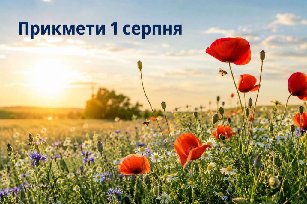 Що святкують в Україні 1 серпня 2026 року: повний перелік свят, іменини та прикмети