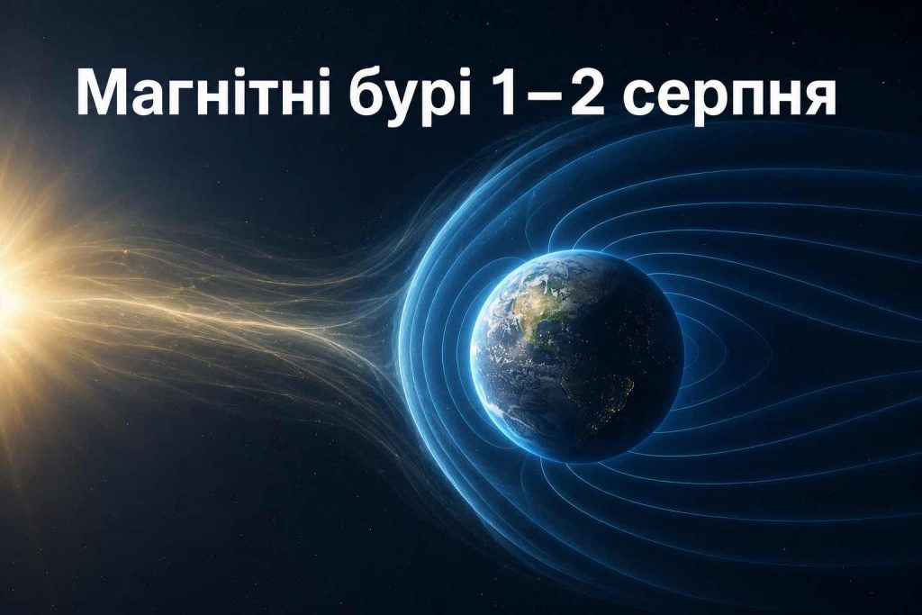 Магнітні бурі на вихідних: свіжий прогноз Kp на 1 і 2 серпня по годинах Магнітні бурі на вихідних: свіжий прогноз Kp на 1 і 2 серпня по годинах