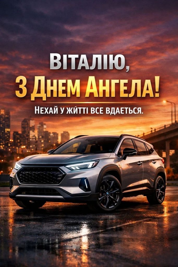 День ангела Віталія 2026: коли іменини за новим календарем та як красиво привітати