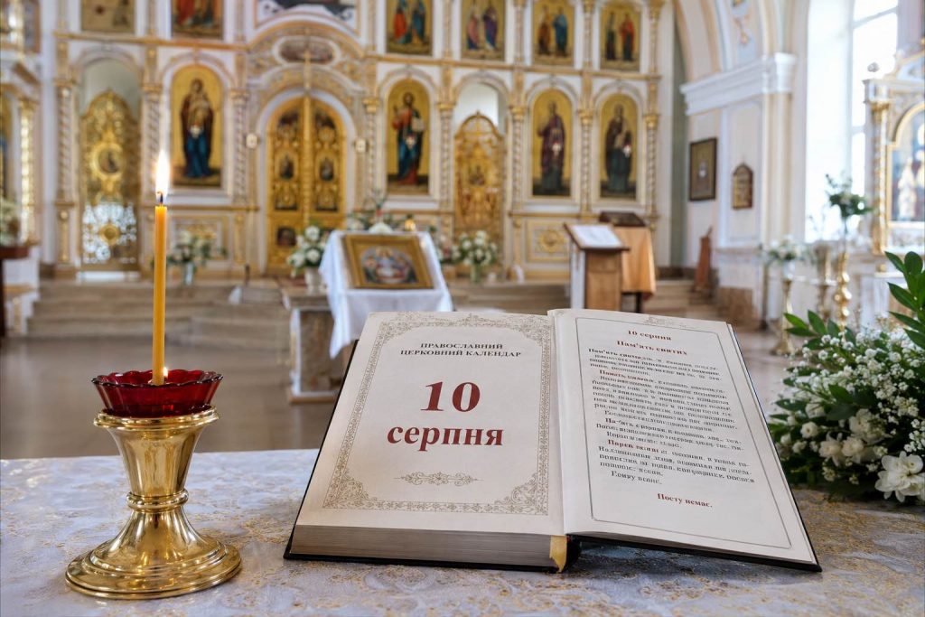 Що святкують в Україні 10 серпня 2026 року: повний перелік свят, іменини та заборони