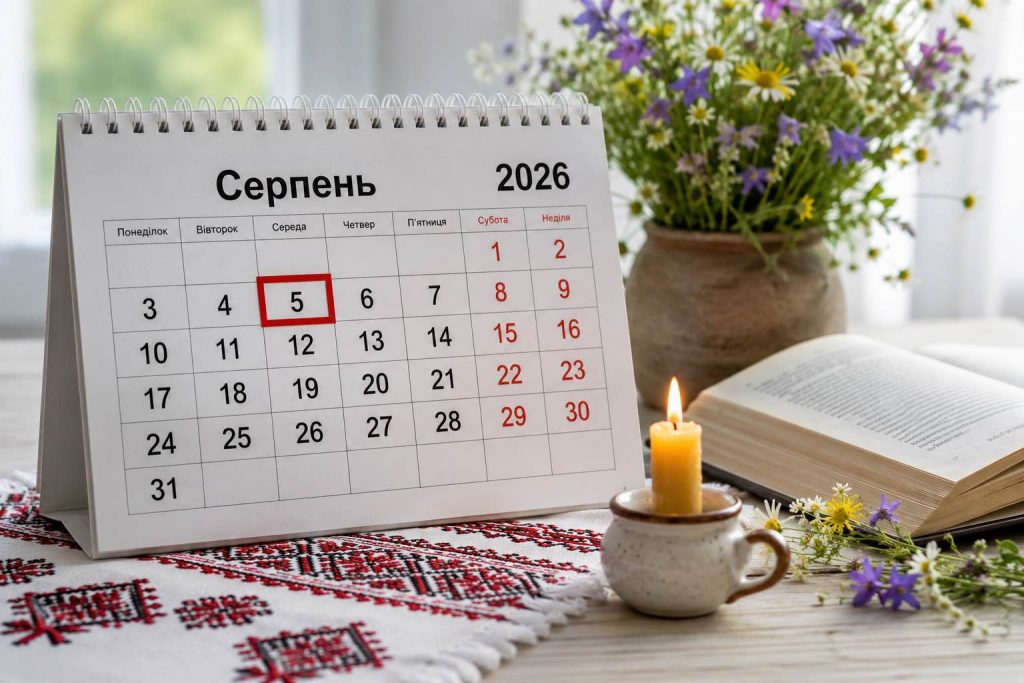 Яке свято 5 серпня 2026 року: церковна дата, День ангела і народні прикмети