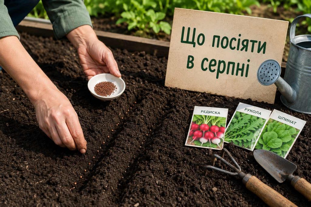 Що обов’язково зробити на городі у серпні 2026: сприятливі дні та головні роботи до початку осені