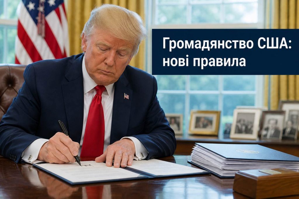 Трамп обмежує громадянство за народженням: що зміниться для українців і чи закриють «пологовий туризм» у США Трамп обмежує громадянство за народженням: що зміниться для українців і чи закриють «пологовий туризм» у США