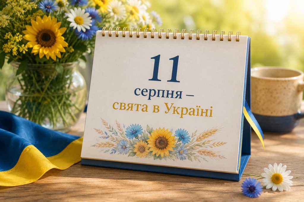 Що святкують в Україні 11 серпня 2026 року: свята, церковна дата, іменини, прикмети та заборони Що святкують в Україні 11 серпня 2026 року: свята, церковна дата, іменини, прикмети та заборони