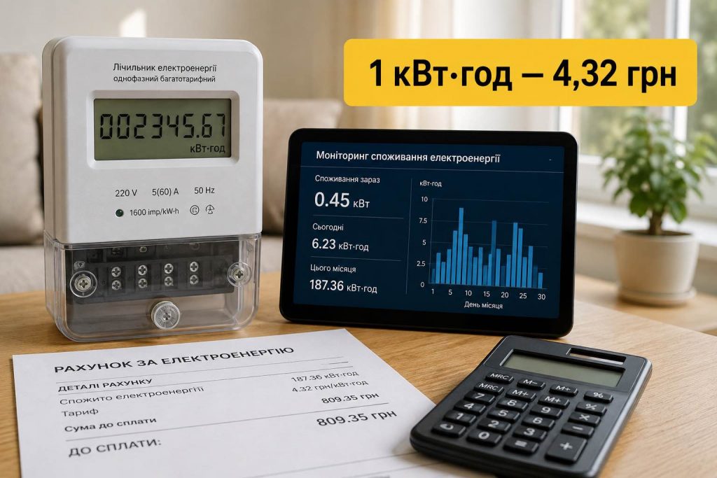 Ціна електроенергії з 1 вересня: чи підвищать тариф та якою буде ціна 1 кВт·год
