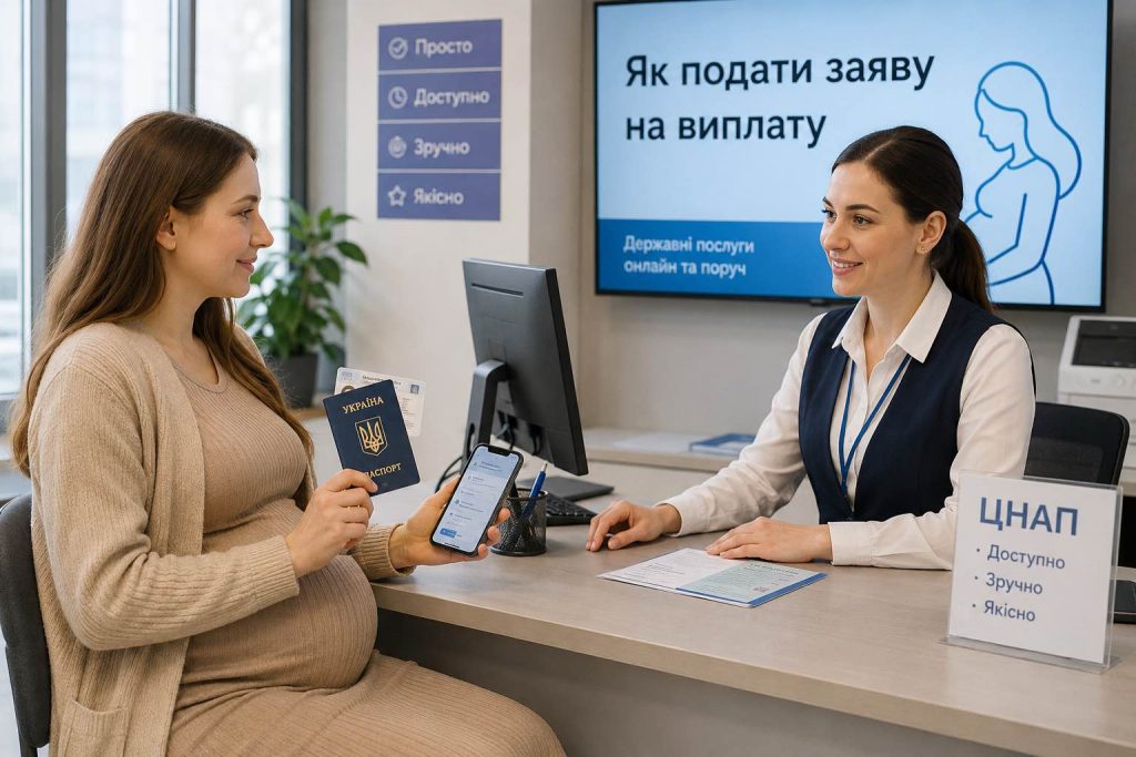 Як оформити допологові виплати у 2026 році через Дію та ЦНАП: інструкція для працюючих і непрацюючих