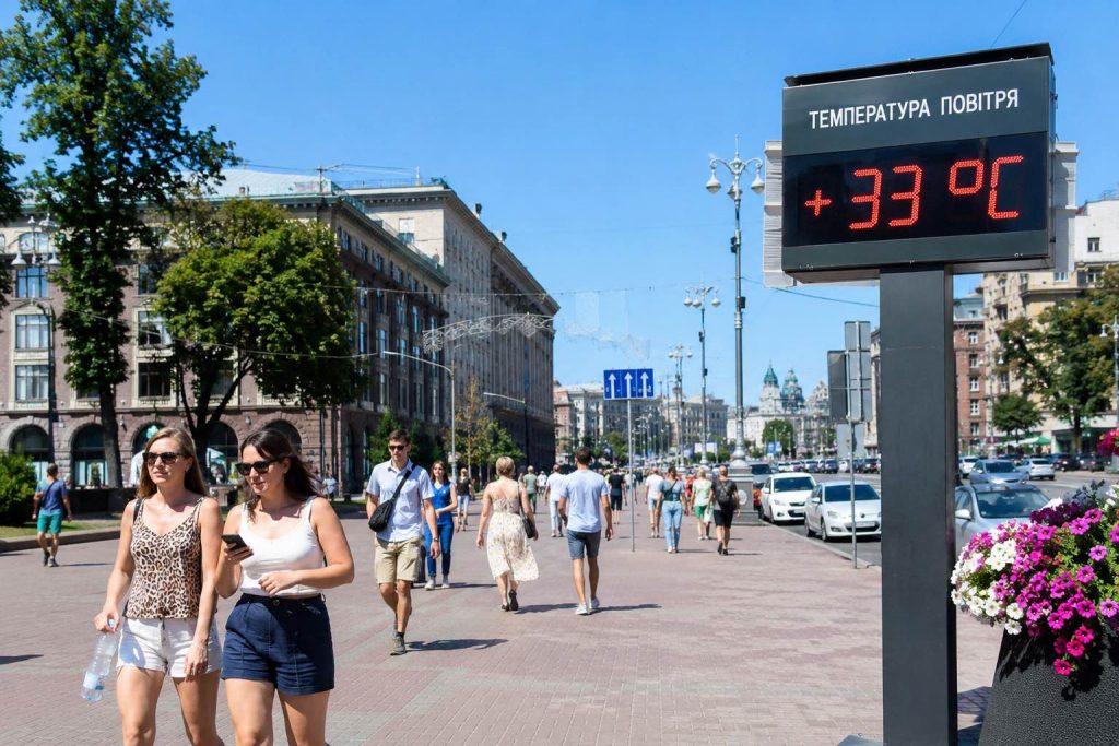 Спека повернеться: де в Україні буде до +33 °C і коли чекати на осінню прохолоду