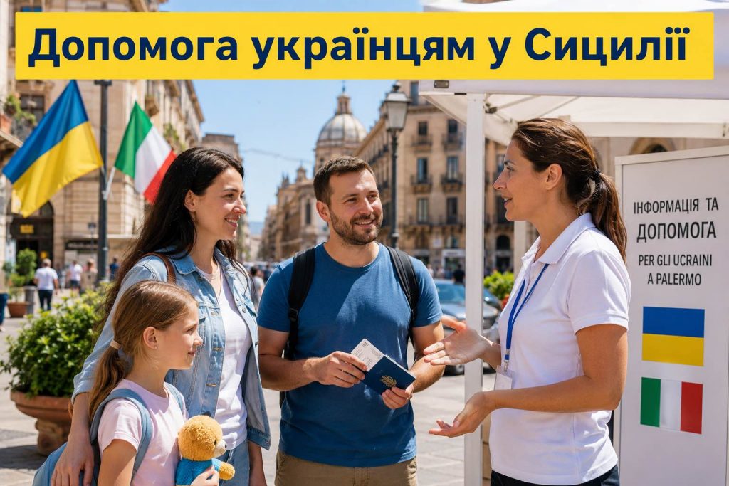 Куди звертатися українцям у Сицилії 2026: усі важливі контакти та безкоштовна допомога Куди звертатися українцям у Сицилії 2026: усі важливі контакти та безкоштовна допомога