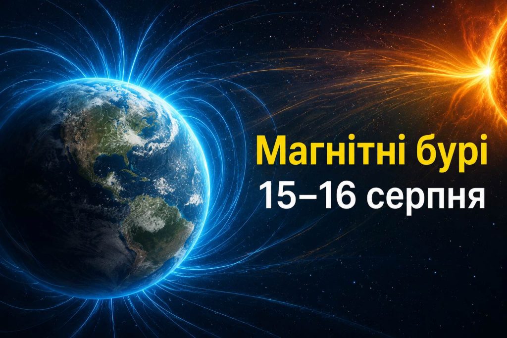 Чи накриє Україну магнітна буря на вихідних: прогноз Kp на 15–16 серпня