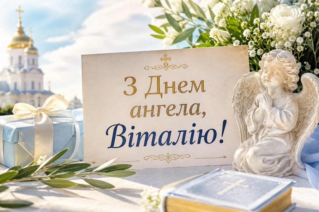 День ангела Віталія 2026: коли іменини за новим календарем та як красиво привітати День ангела Віталія 2026: коли іменини за новим календарем та як красиво привітати