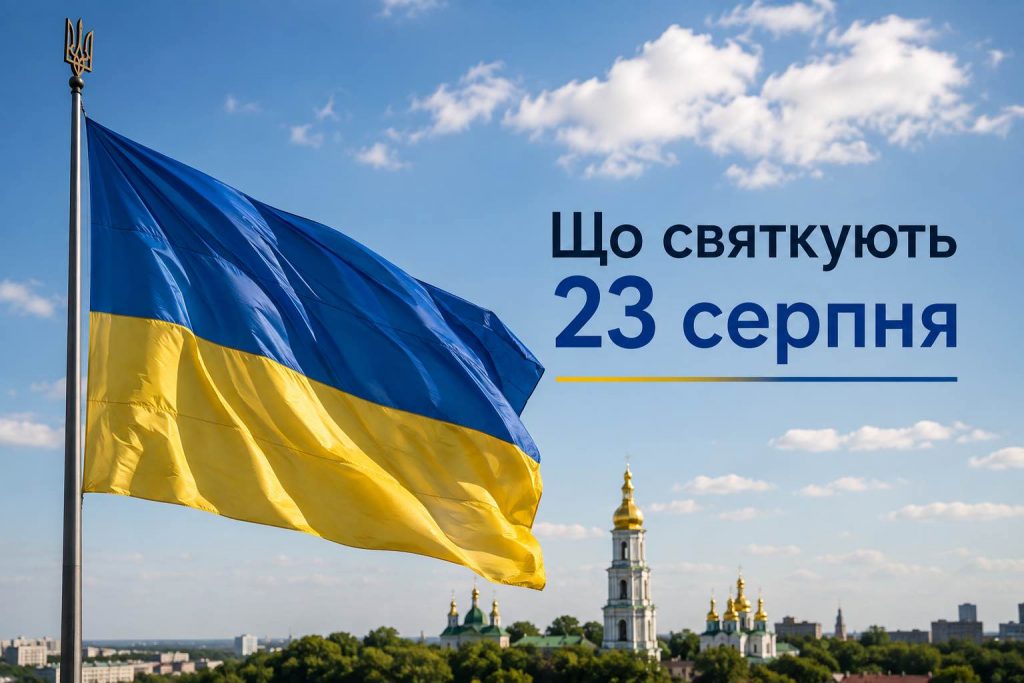 Яке свято 23 серпня 2026 року: повний календар подій в Україні та світі Яке свято 23 серпня 2026 року: повний календар подій в Україні та світі