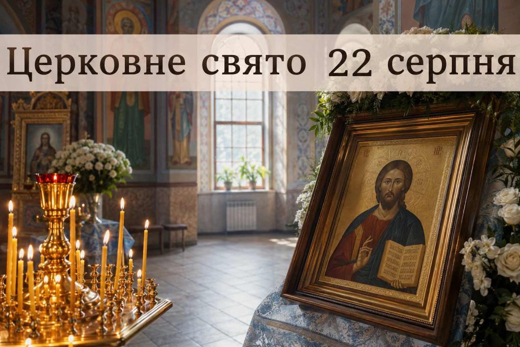 Що святкують в Україні 22 серпня 2026 року: повний перелік свят, іменини, прикмети та заборони