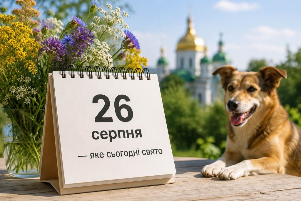 Що святкують в Україні 26 серпня 2026 року: свята, іменини, прикмети та заборони дня
