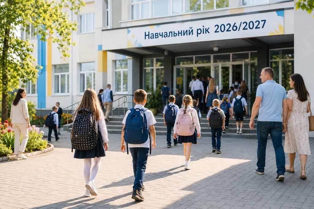 Навчальний рік 2026/2027 в Україні: дата початку, канікули та формат навчання